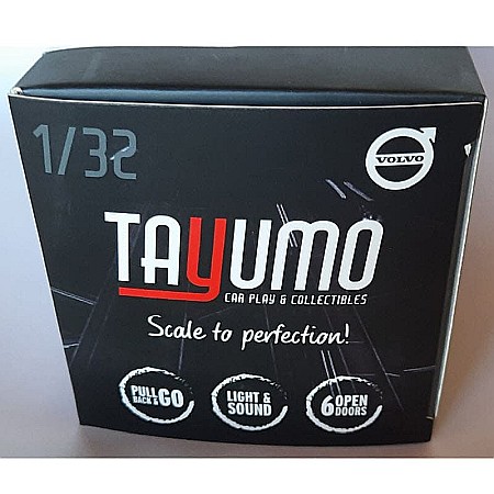 Volvo XC60 rosu, macheta auto cu lumini, sunet, pull-back 1/32 Tayumo [2]