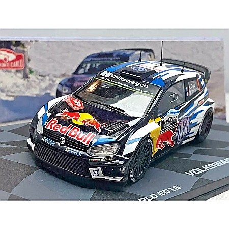 Macheta Volkswagen Polo R WRC #1 Rally Monte Carlo 2016, scara 1:43 Eaglemoss [1]