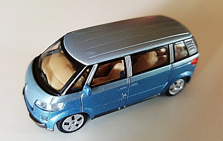 Masini de strada - Macheta Microbus VW Camper albastru Scara 1:72 Cararama
