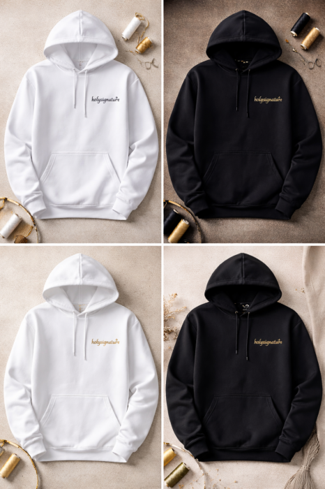 Hanorac Personalizat Holy Signature – Broderie Custom Premium [2]