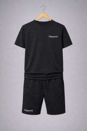 Compleuri - Compleu Negru Unisex „With God All Things Are Possible” – HolySignature