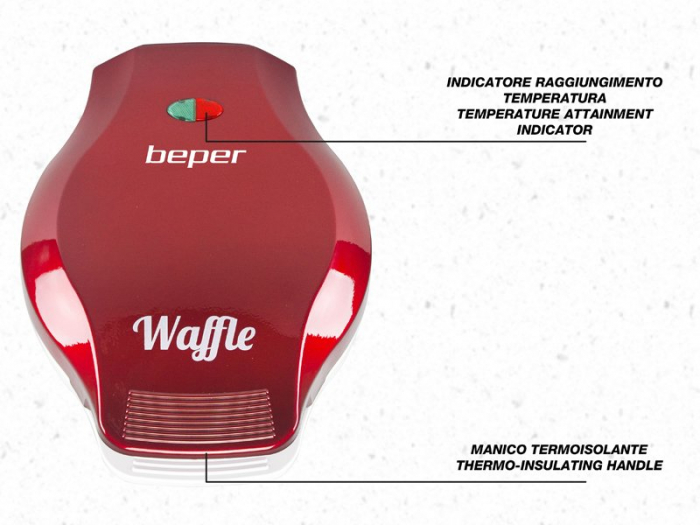 Aparat de facut vafe/gofre Beper BT.603Y [17]