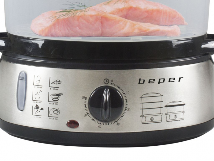 Aparat de gatit cu aburi Beper BC.250 [2]