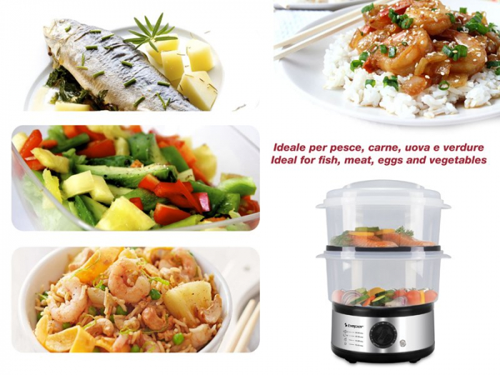 Aparat de gatit cu aburi Beper BC.261 [5]