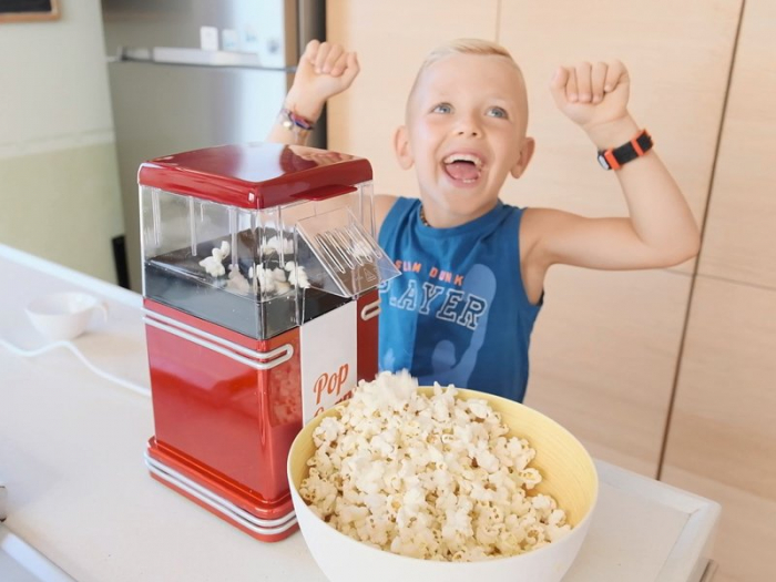 Aparat pentru preparat popcorn fara ulei Beper 90.590Y [18]