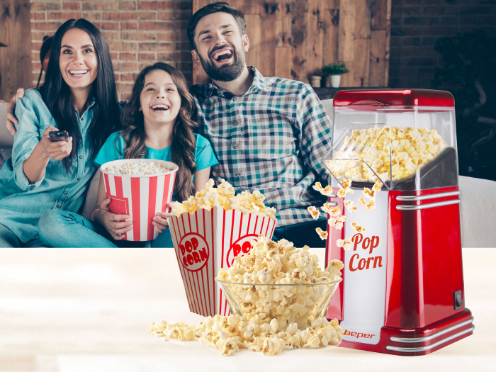 Aparat pentru preparat popcorn fara ulei Beper 90.590Y [11]