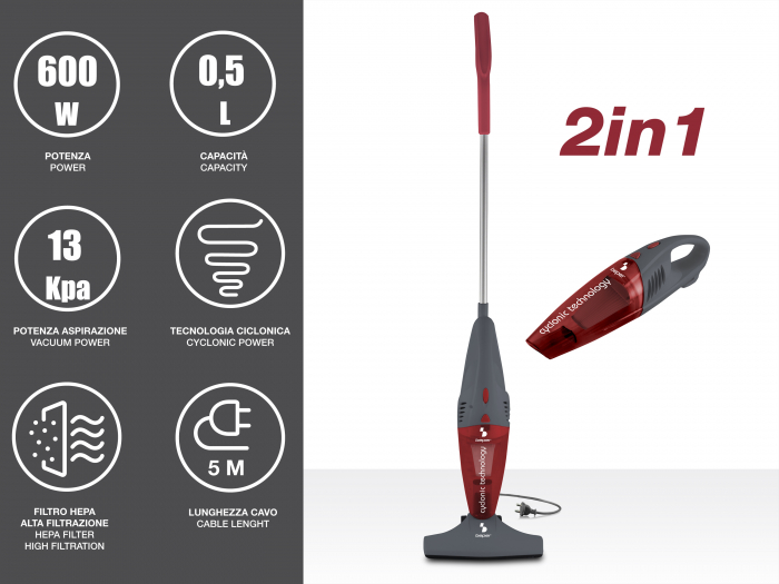 Aspirator vertical Cyclonic Beper 50.451 [2]