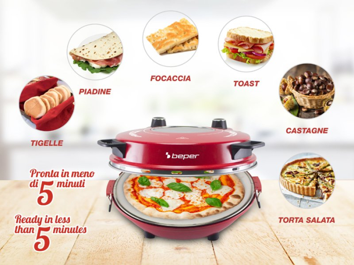Beper P101CUD301 Cuptor electric pentru pizza [5]