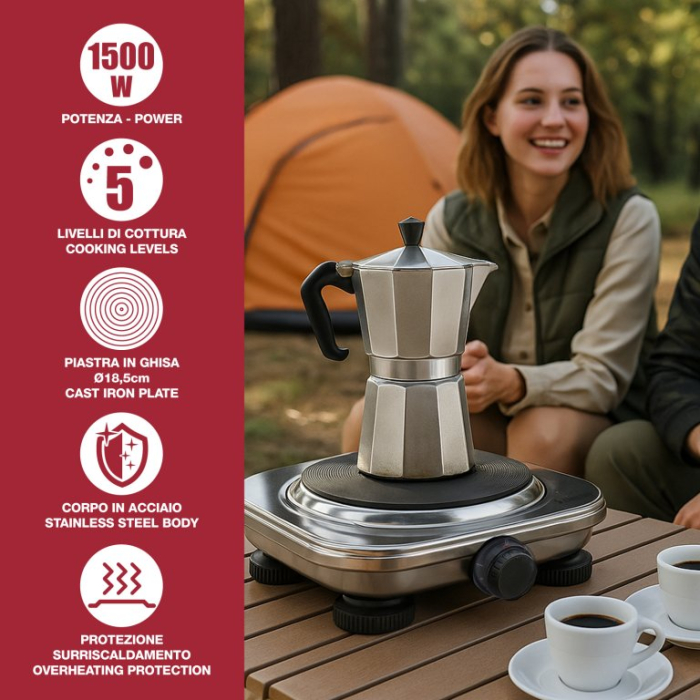 Beper P101PIA100 Plita electrica simpla [2]