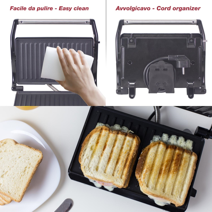 Beper P101TOS003 Sandwich maker si gratar electric [5]
