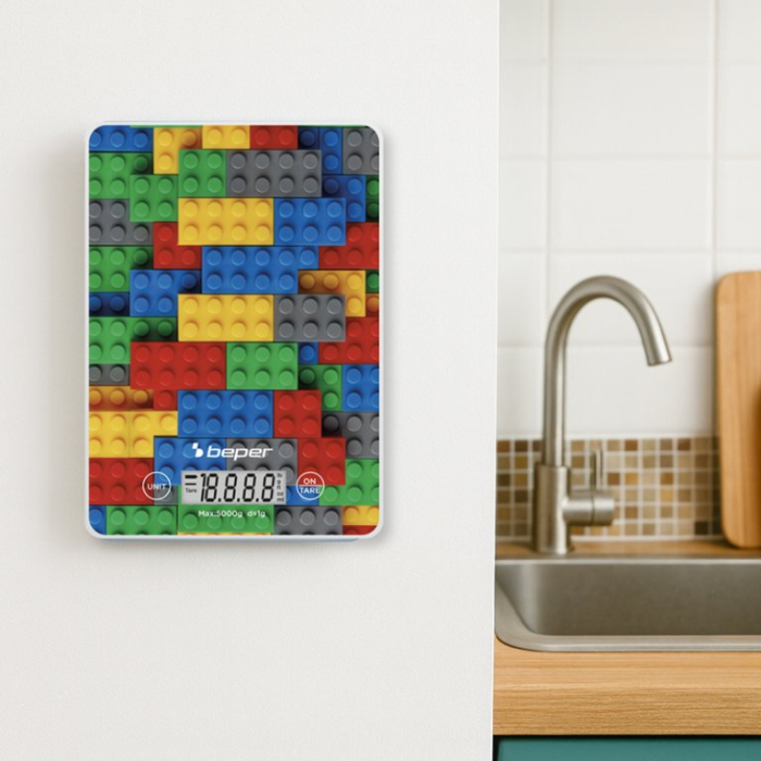 Beper P102BIL005 Cantar de bucatarie digital [3]