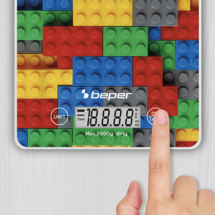 Beper P102BIL005 Cantar de bucatarie digital [4]