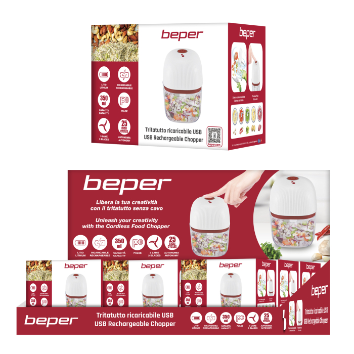 Beper P102ROB051 Mini tocator electric [7]