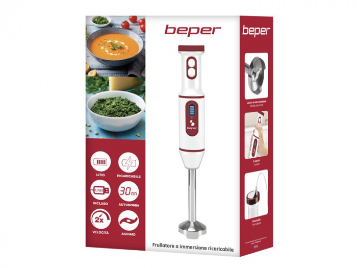 Blender de mana reincarcabil Beper P102FRU300 [9]