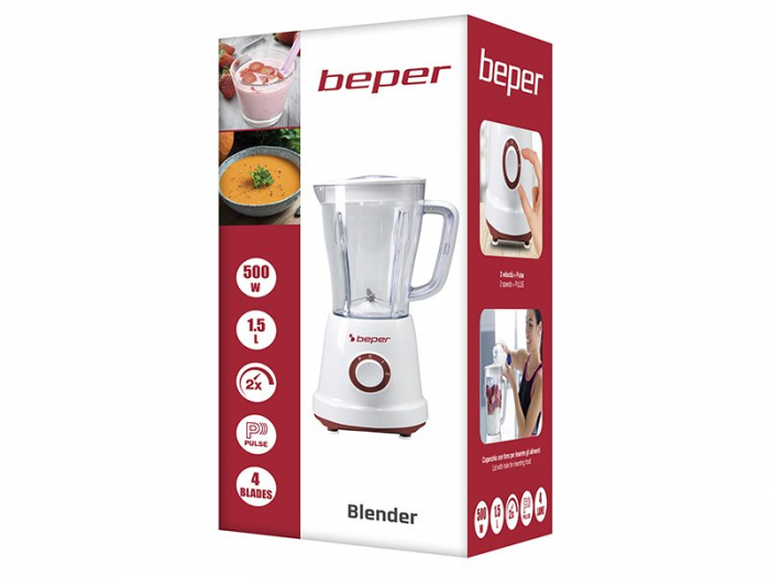Blender de masa Beper P102FRU500 [12]