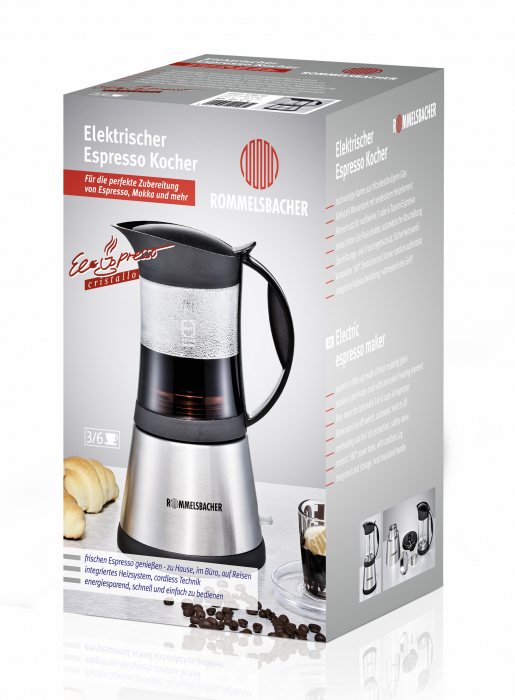 Cafetiera ElPresso cristallo Rommelsbacher EKO376/G [8]