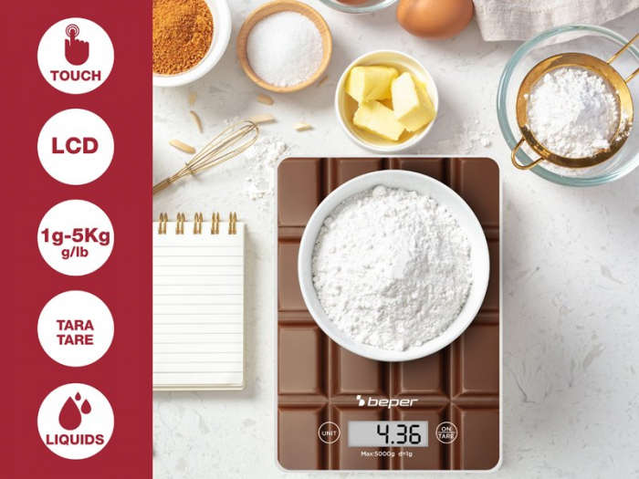 Cantar de bucatarie digital Beper P102BIL002 [3]