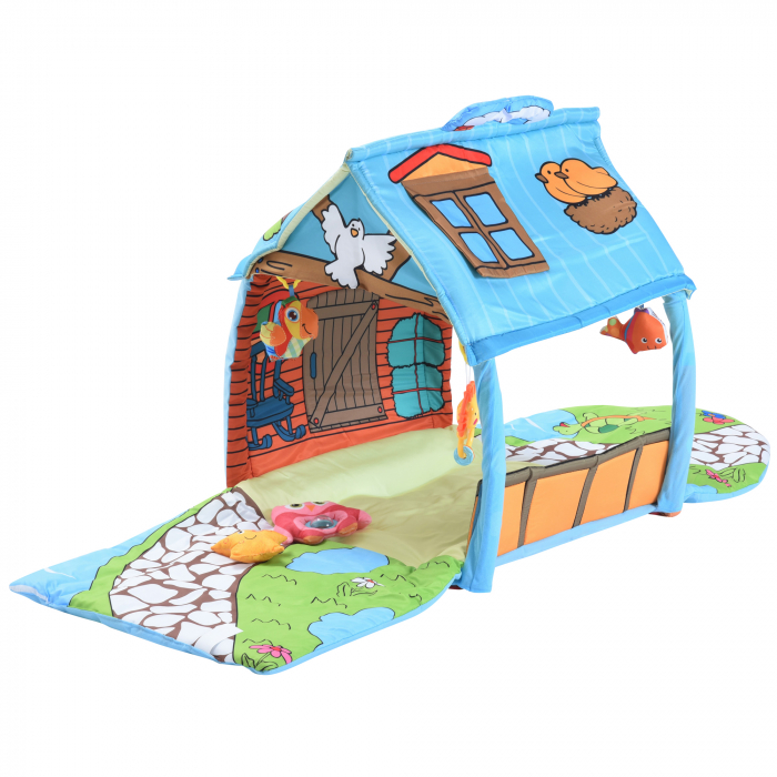 Saltea cu activitati si casuta JL625-2A [1]