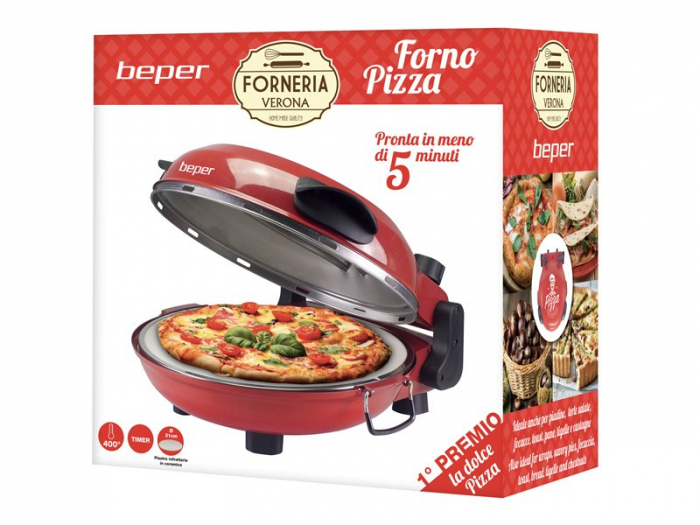 Cuptor electric pentru preparat pizza Beper P101CUD300 [11]