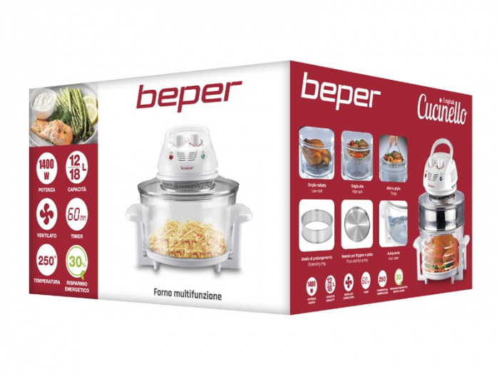 Cuptor multifunctional Hot Air fryer cu convectie Beper BF.640 [17]