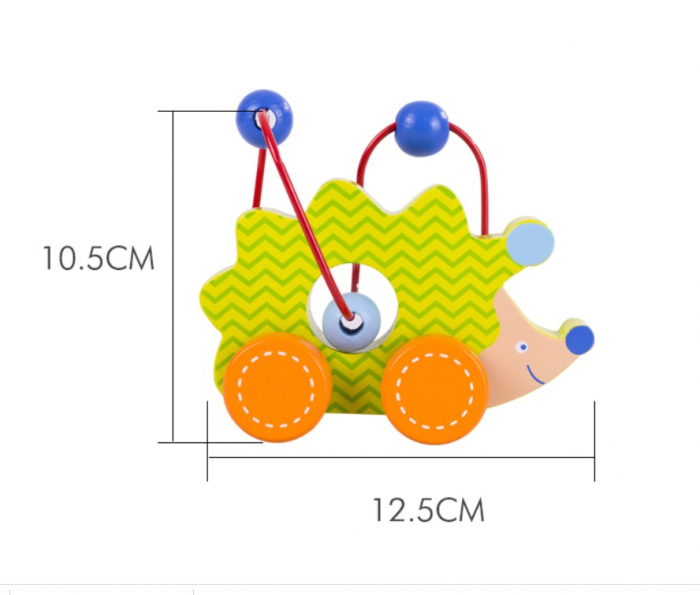 Jucarie de tras/impins in forma de arici Phoohi SABC012-5 [2]