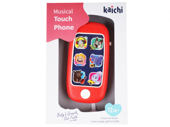 Jucarie educatica telefon 2 in 1 K999-149B [1]