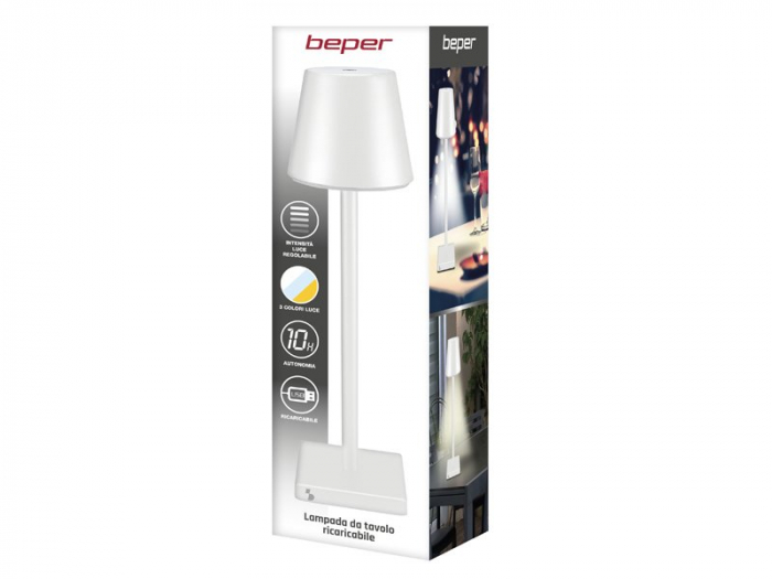 Lampa de masa reincarcabila Beper P201UTP102 [9]