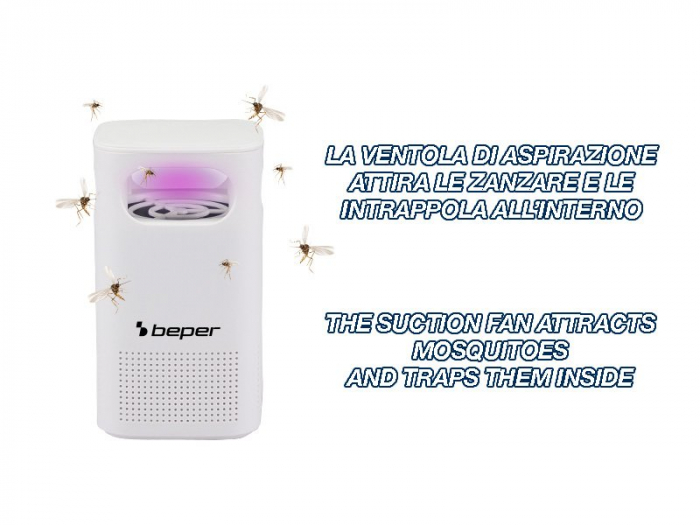 Lampa LED UV-A impotriva insectelor cu ventilator Beper P206ZAN101 [4]