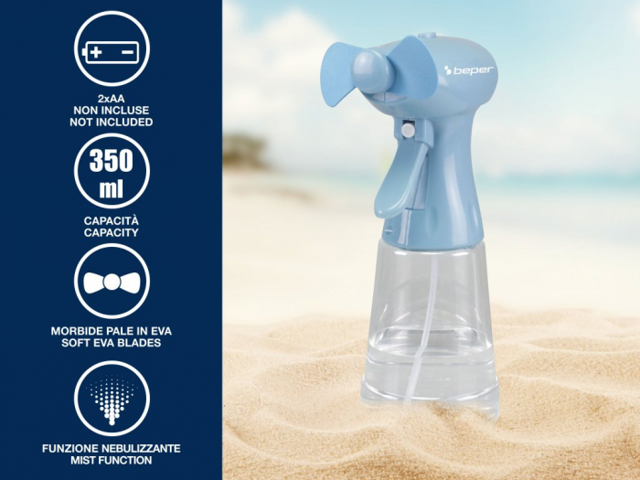 Mini ventilator cu pulverizare apa Beper P206VEN440 [8]