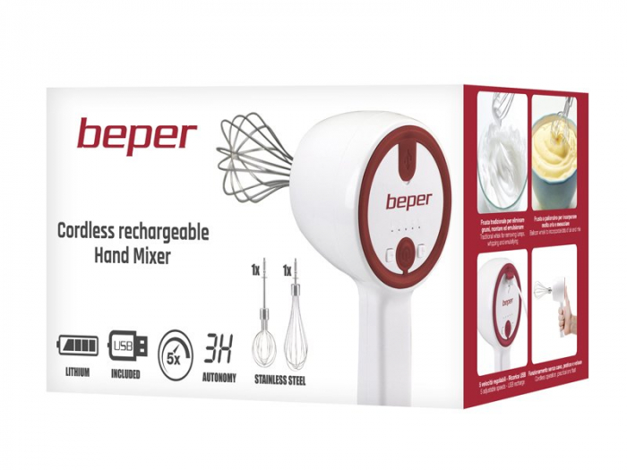 Mixer de mana reincarcabil USB Beper P102SBA007 [14]