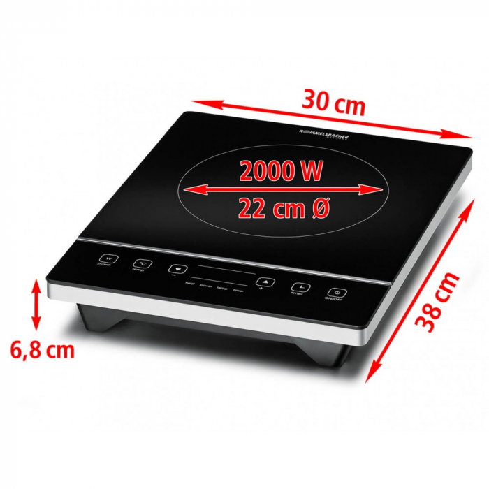 Plita cu inductie simpla Rommelsbacher CT2005/IN [4]