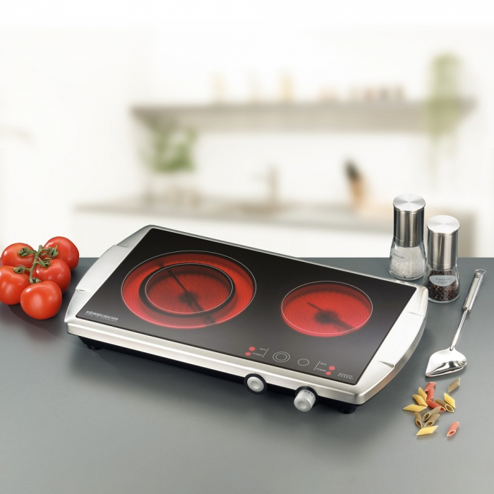 Plita dubla CT3400/E Rommelsbacher otel inoxidabil Ceran [5]