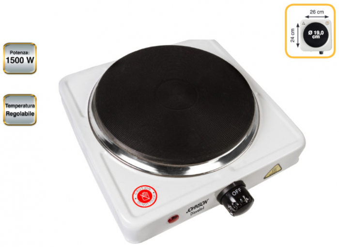 Plita electrica simpla Johnson DIAVOLO1 [2]
