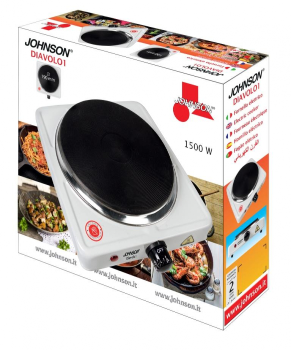 Plita electrica simpla Johnson DIAVOLO1 [3]