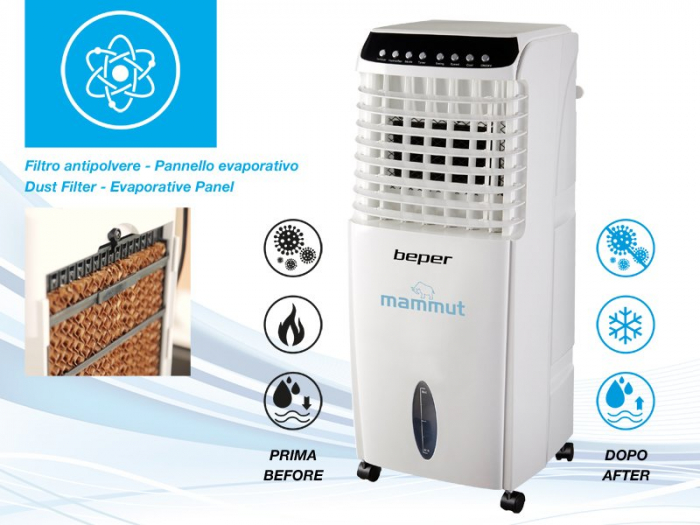 Racitor de aer cu sistem de ionizare si umidificare Beper VE.550 [22]