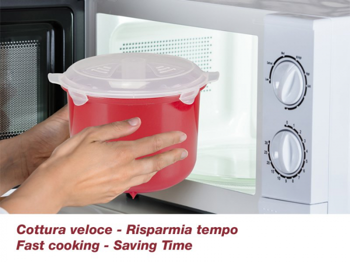 Recipient pentru fierberea orezului 2,6 L Beper C106CAS001 [10]