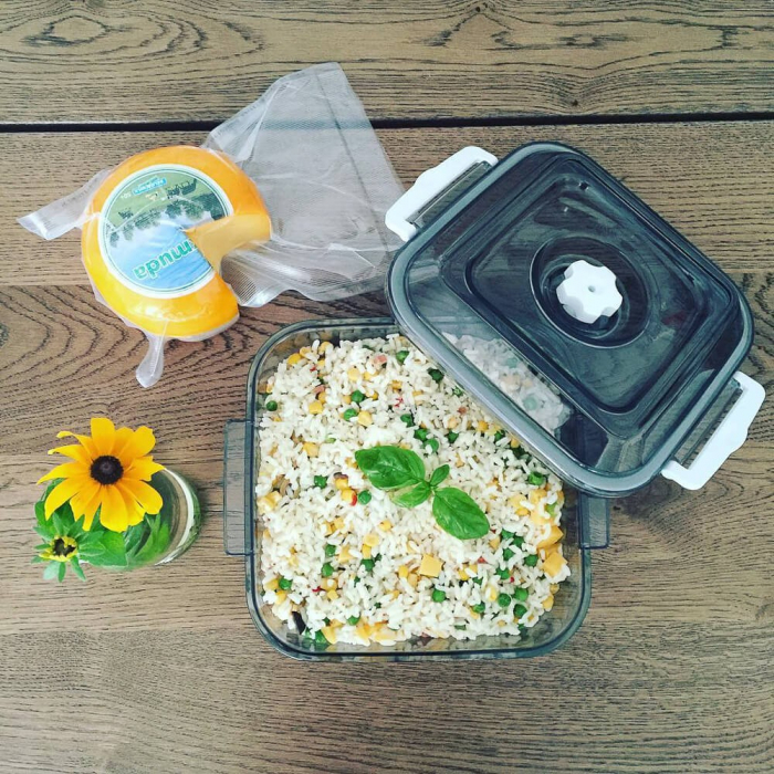 Recipient pentru vidat si depozitare 'Executive' cu capac Rommelsbacher VCR250 [4]