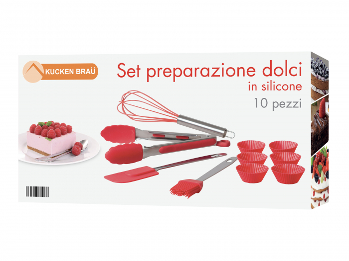 Set 10 ustensile de bucatarie pentru prajituri Beper Z75213 [3]