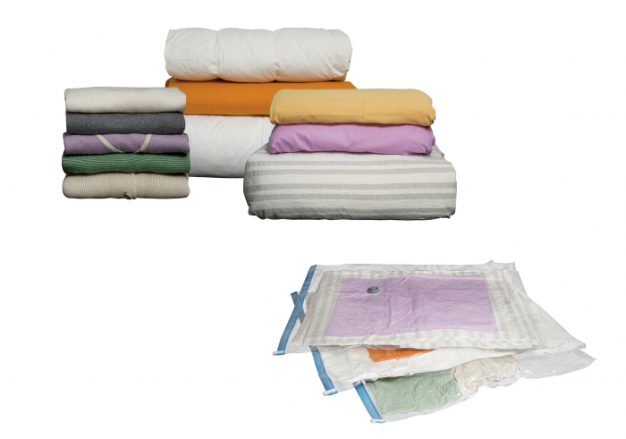 Set 2 pungi reutilizabile pentru economisirea spatiului Macom 808 [4]