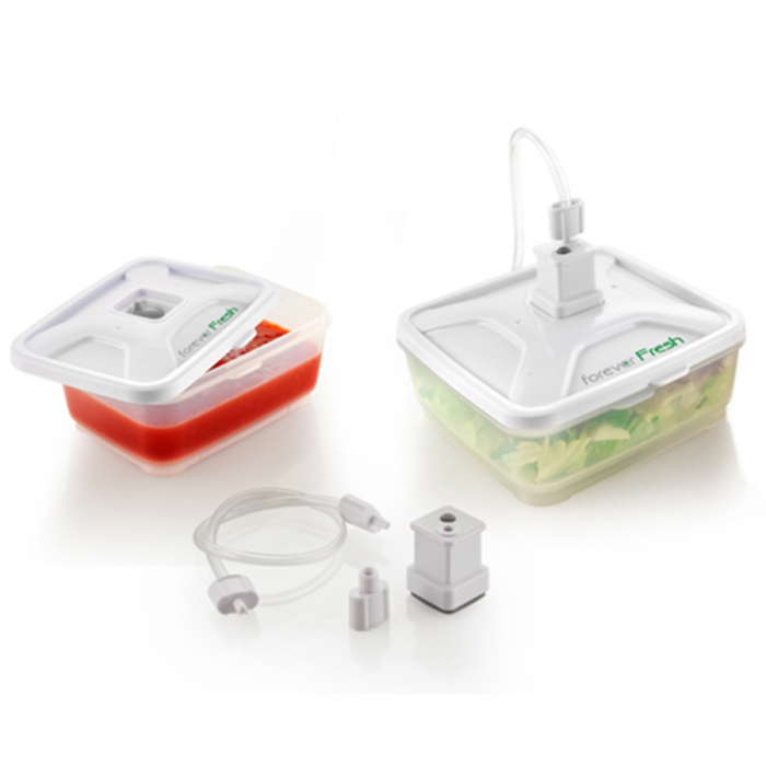 Set 2 recipiente cu capac pentru vidat Macom 705 [1]