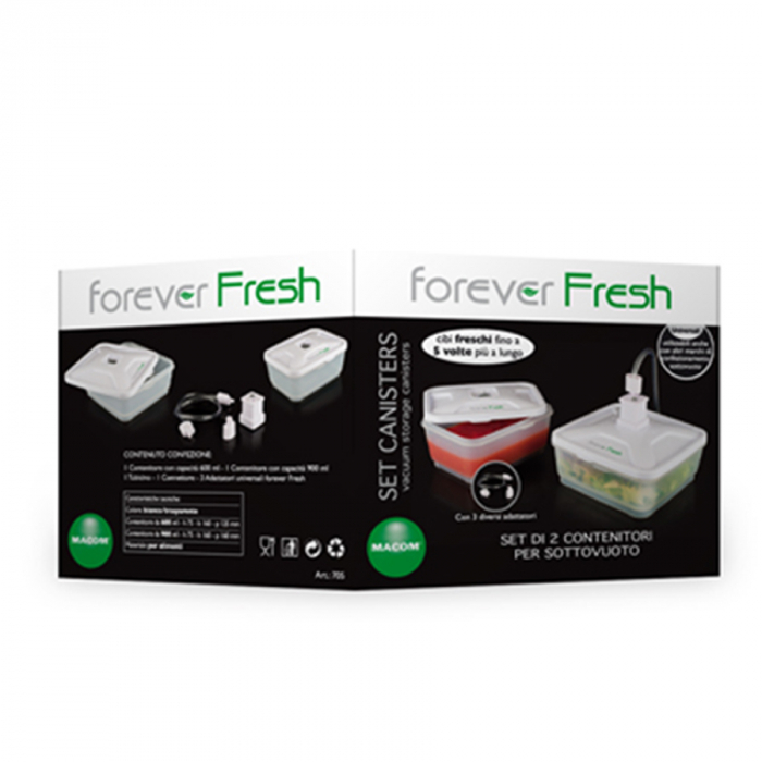 Set 2 recipiente cu capac pentru vidat Macom 705 [7]