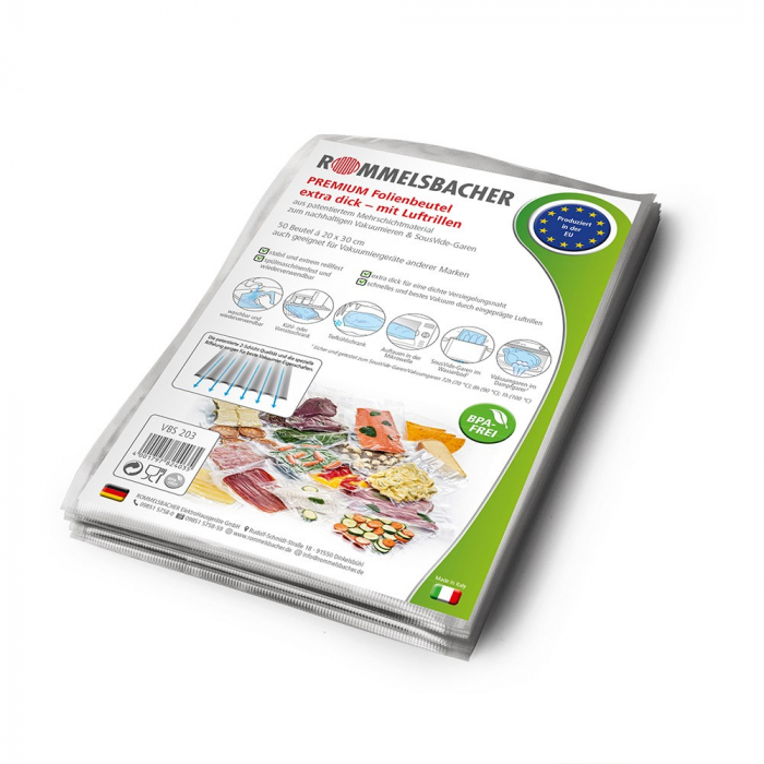 Set 50 pungi pentru vidat 20x30 cm Rommelsbacher VBS203 [1]