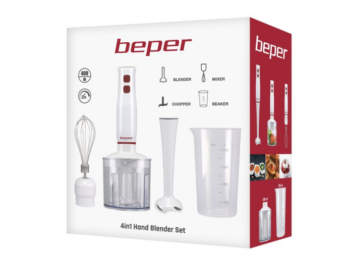 Set blender de mana 4 in 1 Beper P102FRU200 [11]