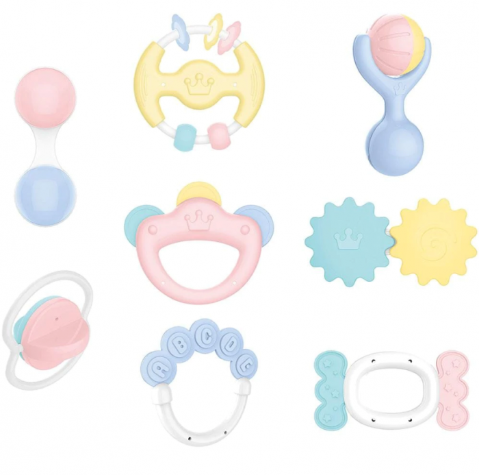 Set de 8 jucarii pentru dentitie Huanger HE0113 [1]