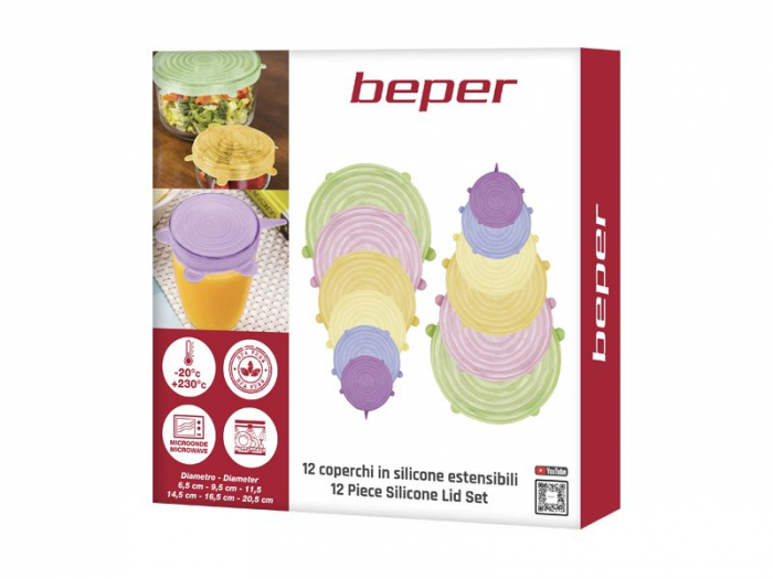 Set de capace din silicon Beper C102COC101 [13]