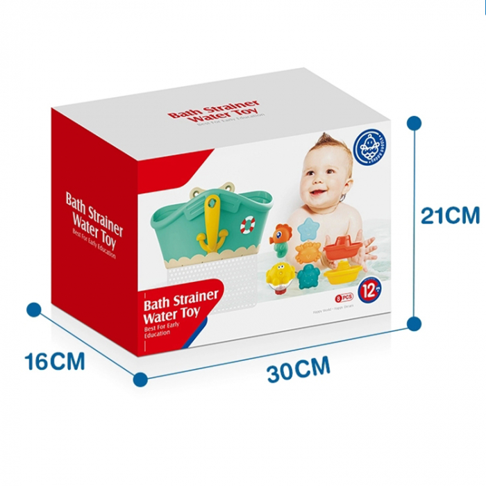 Set jucarii de baie si cos uscare Huanger HE0271 [2]