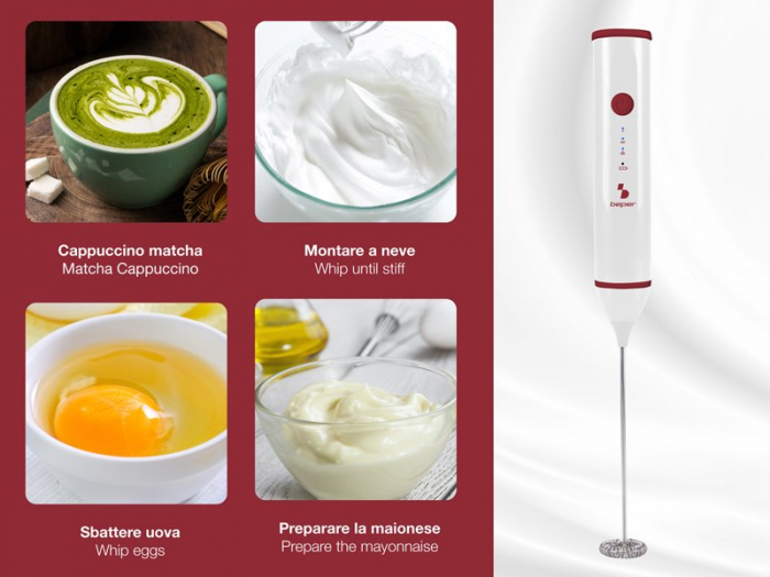 Spumator reincarcabil prin USB Beper P102SBA008 [4]