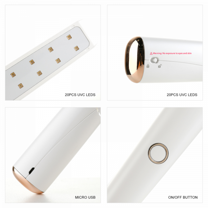 Sterilizator de mana cu LED UVC 59S X5 [5]