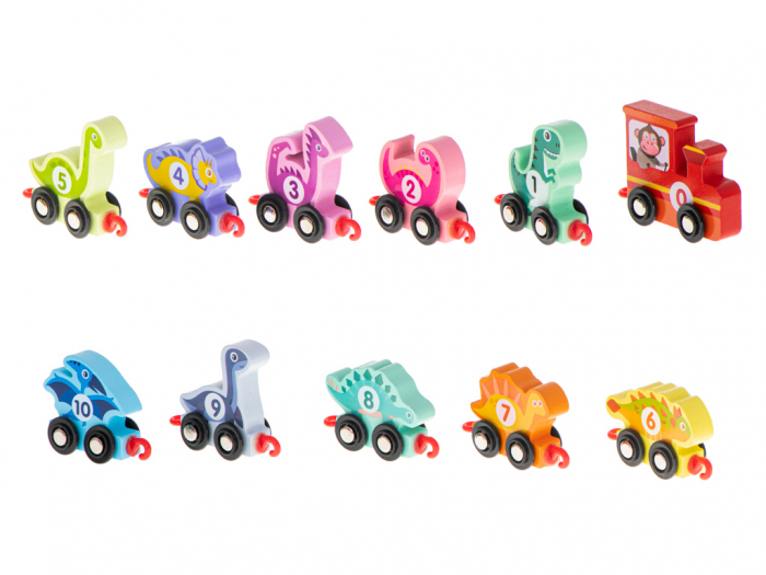 Tren din lemn pentru copii KX5312 [5]