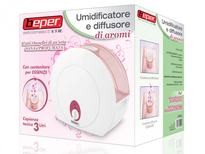 Umidificator cu recipient pentru ulei aromat Beper 70.410 [4]